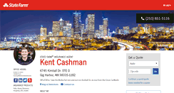 Desktop Screenshot of kentcashman.com